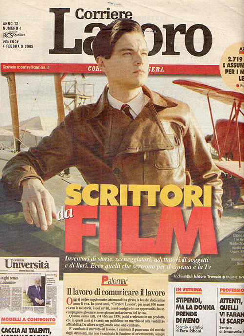 Corriere lavoro 4Feb2005 - copertina