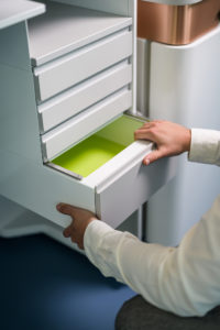 modular drawer system industrial design